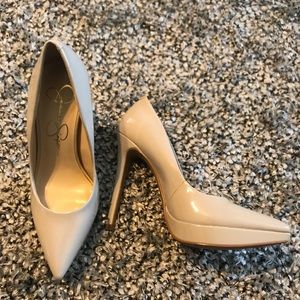 Jessica Simpson JS Nude Heels